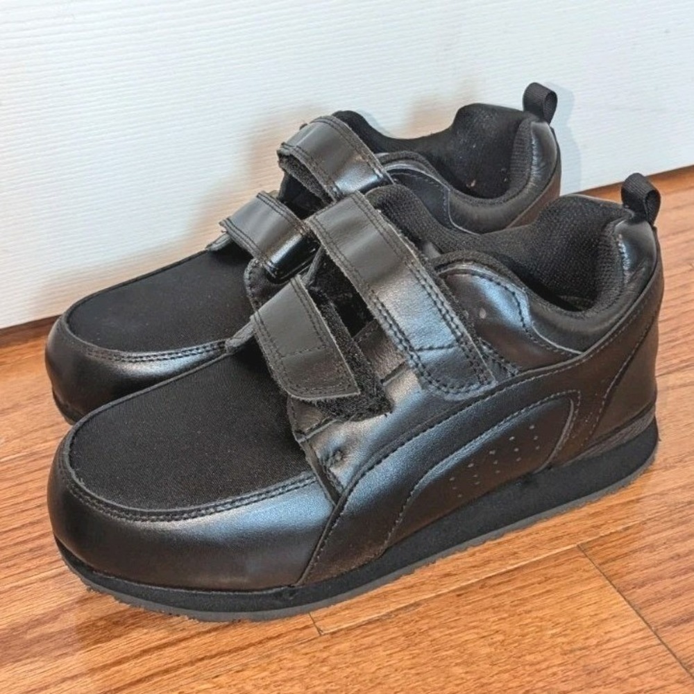 Orthopedic Shoes Wide Swollen Feet Diabetic Pedors Black Ped 800X M 7.5/ W 9.5